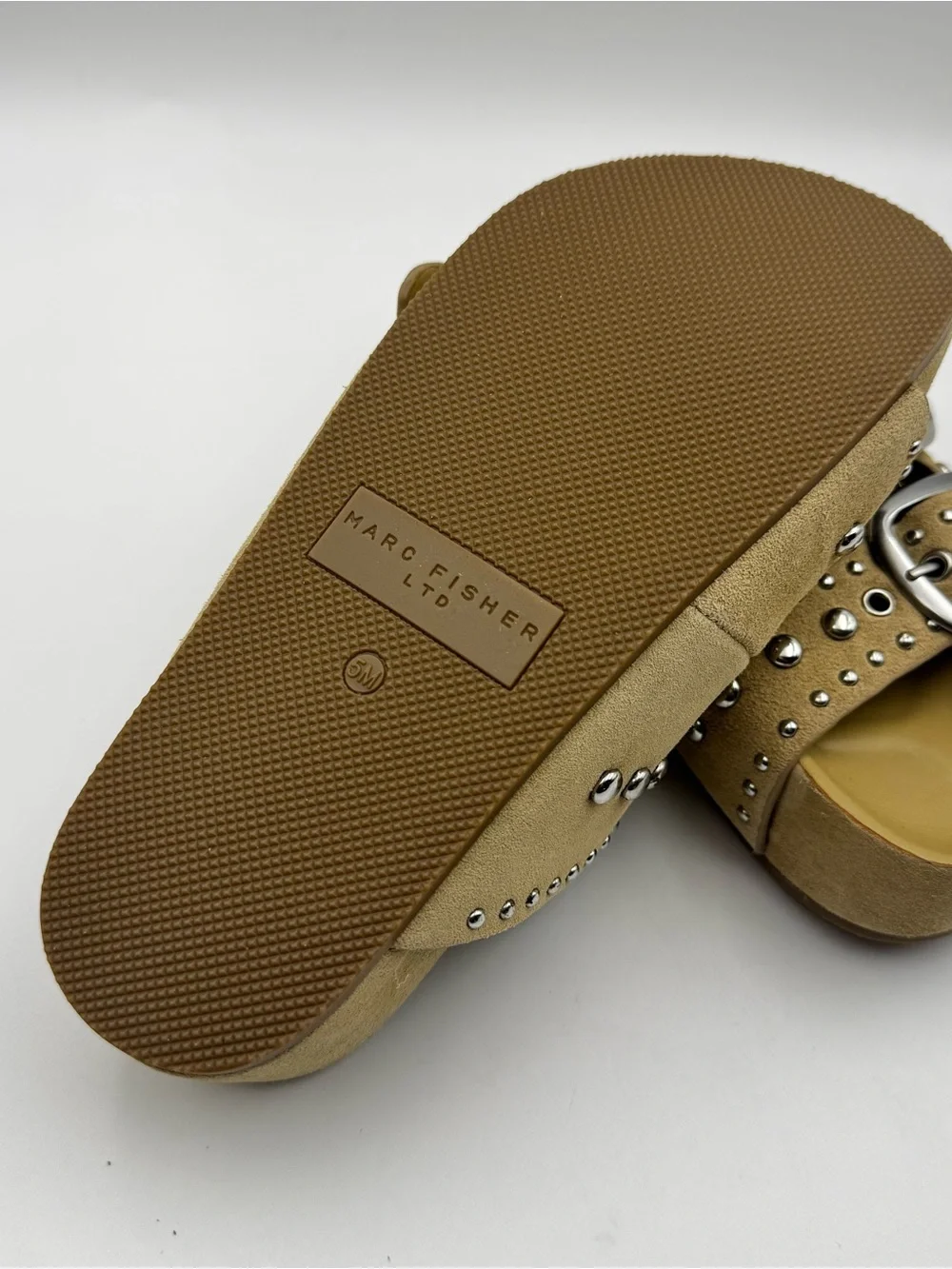 NEW Mc Fisher Sayge Size 5 M Leather Suede Platform Studded Boho Sandals $160
